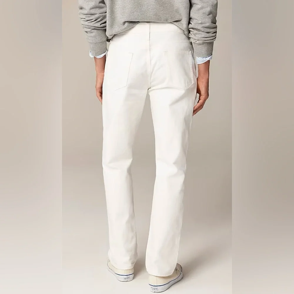 J.Crew Classic jean in white